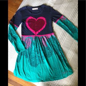 EUC….Girls Desigual Dress 11/12